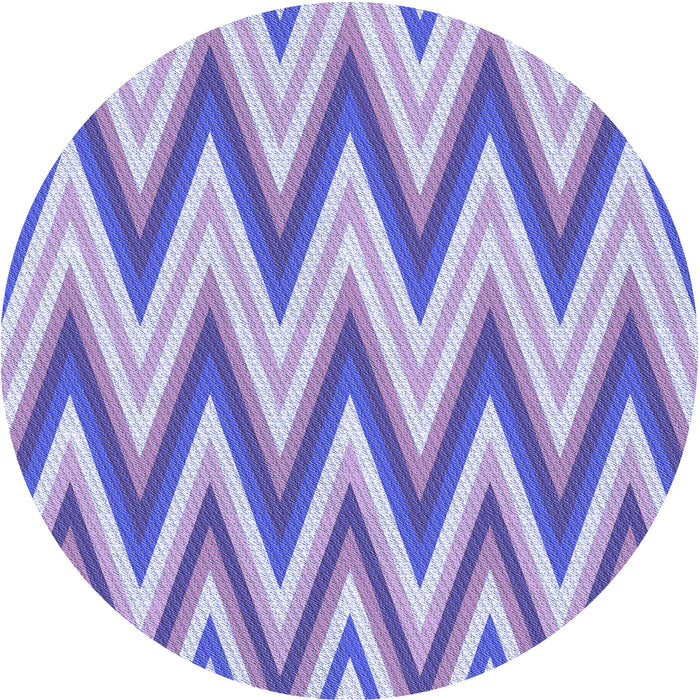 Square Patterned Periwinkle Purple Rug, pat708blu
