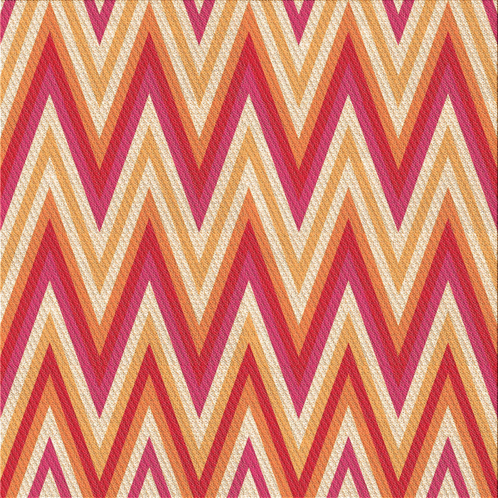 Round Patterned Yellow Rug, pat708org