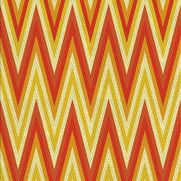 Patterned Orange Red Orange Rug, pat708yw