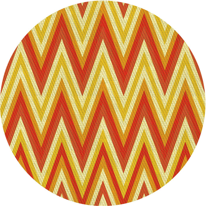 Square Machine Washable Transitional Orange Red Orange Rug in a Living Room, wshpat708yw