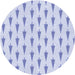 Square Patterned Lavender Blue Rug, pat709blu