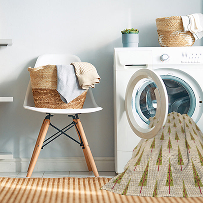 Machine Washable Transitional Peru Brown Rug in a Washing Machine, wshpat709brn