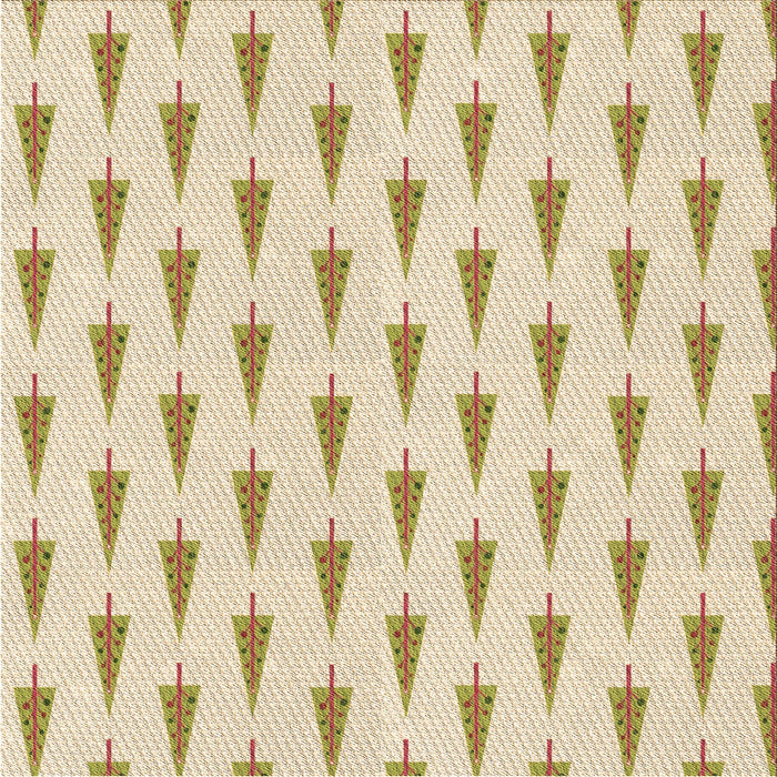 Round Patterned Peru Brown Rug, pat709brn