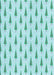 Patterned Light Aquamarine Green Rug, pat709lblu