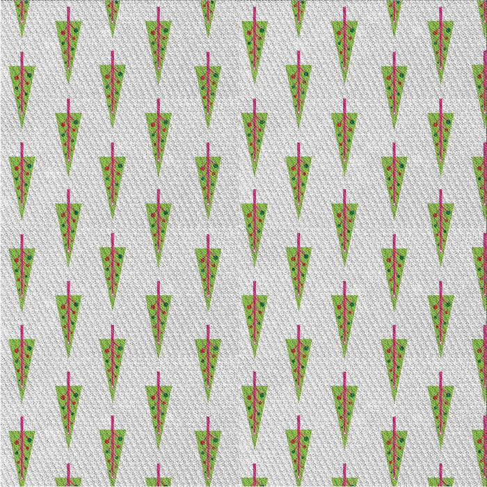 Square Patterned Gunmetal Gray Novelty Rug, pat709