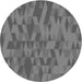 Square Patterned Gray Rug, pat71gry