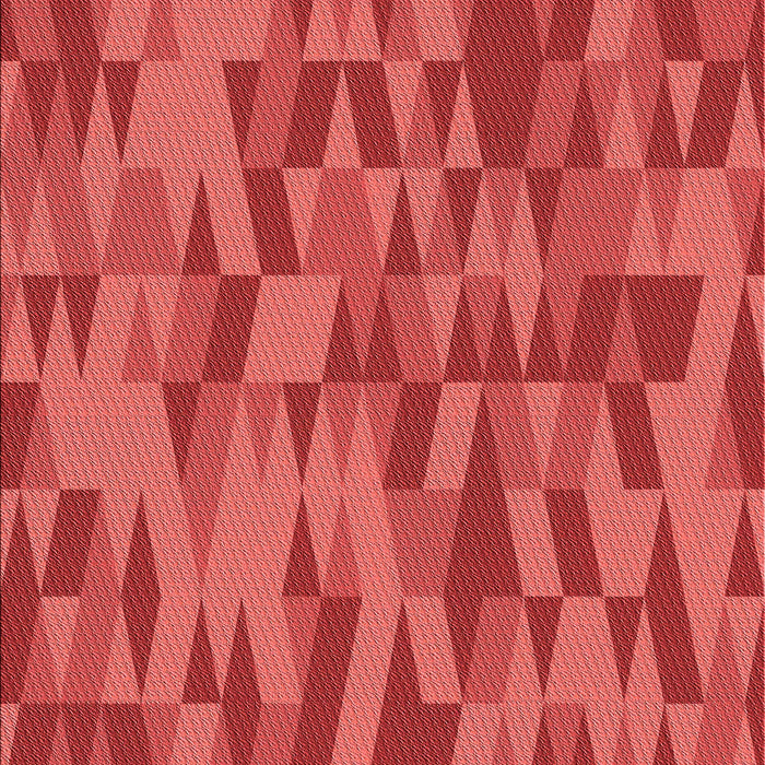 Square Patterned Red Rug in a Living Room, pat71rd