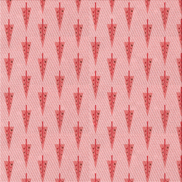 Round Patterned Baby Pink Rug, pat710rd