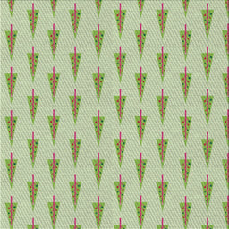 Square Patterned Khaki Green Novelty Rug, pat710