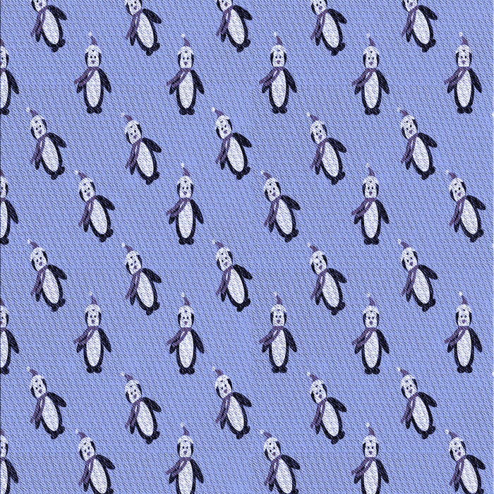 Patterned Sky Blue Rug, pat711blu