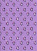 Machine Washable Transitional Violet Purple Rug, wshpat711pur