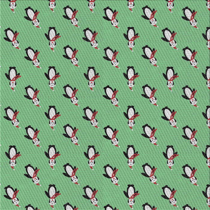 Sideview of Machine Washable Transitional Green Rug, wshpat711