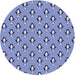 Square Patterned Sky Blue Rug, pat712blu