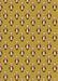 Patterned Saffron Yellow Rug, pat712org