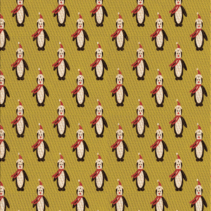 Patterned Saffron Yellow Rug, pat712org