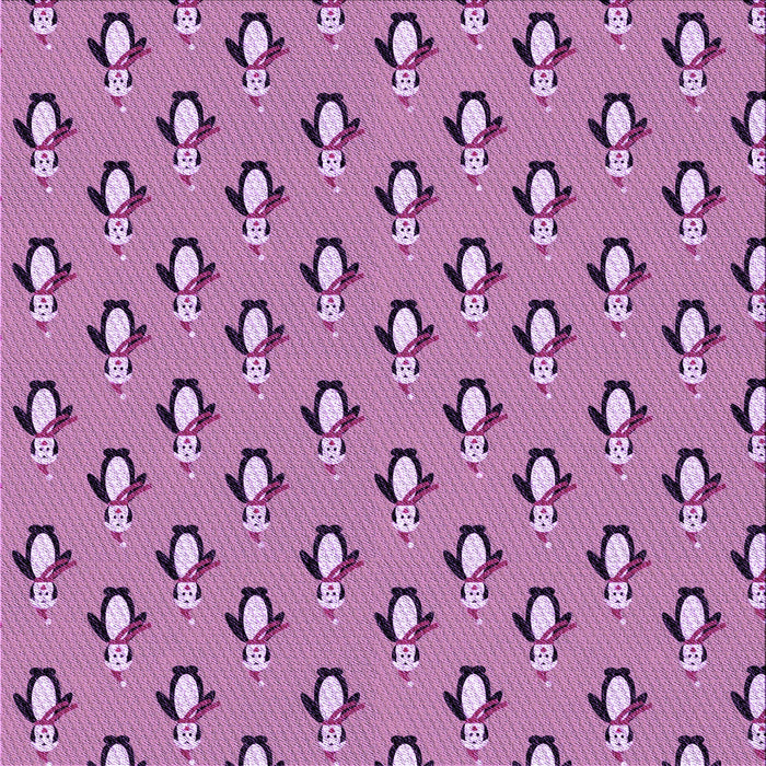 Round Patterned Violet Purple Rug, pat712pur