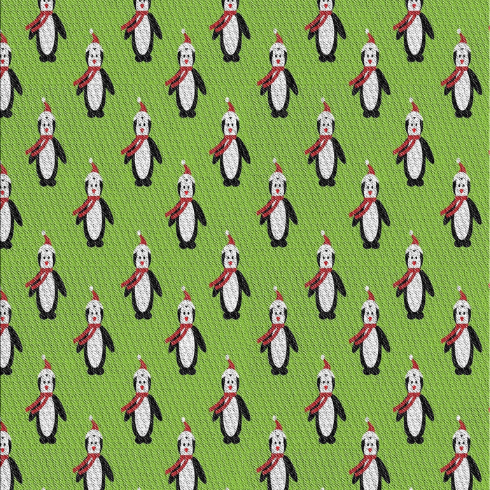 Patterned Seaweed Green Novelty Rug, pat712