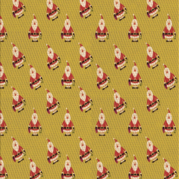 Patterned Saffron Yellow Rug, pat713org