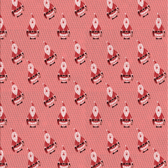 Patterned Fire Red Rug, pat713rd