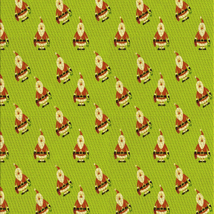 Patterned Dark Yellow Green Rug, pat713yw