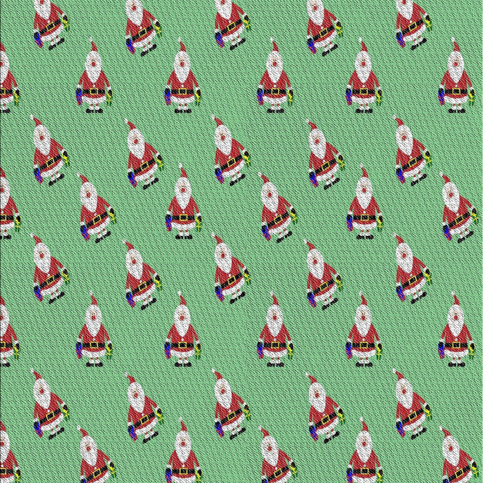 Patterned Green Novelty Rug, pat713