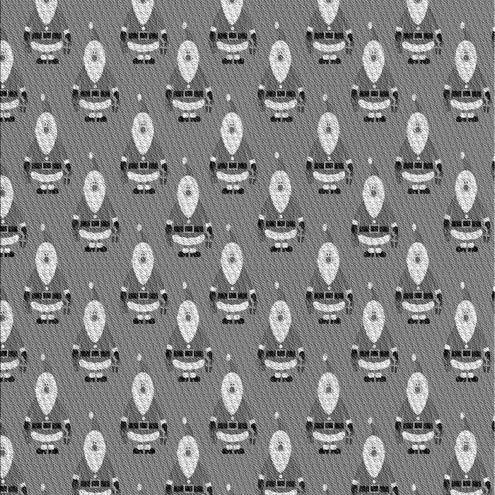 Patterned Carbon Gray Rug, pat714gry