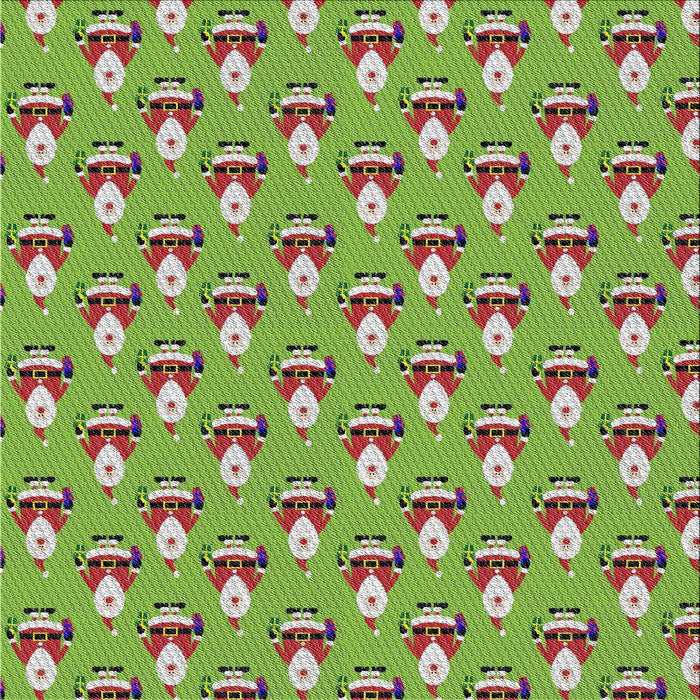 Square Patterned Antique Bronze Green Novelty Rug, pat714