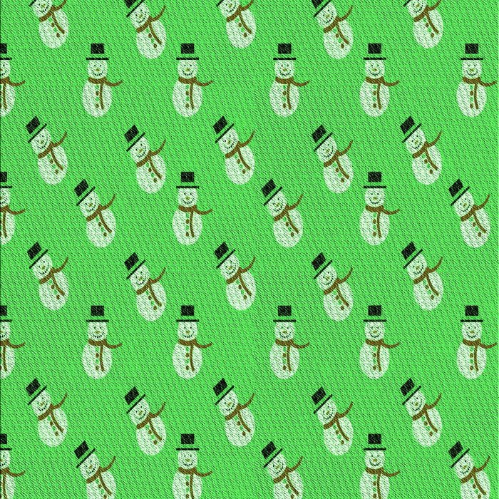 Patterned Neon Green Rug, pat715grn