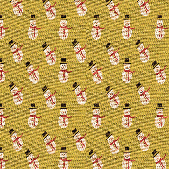 Patterned Saffron Yellow Rug, pat715org