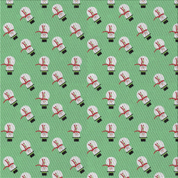 Square Patterned Forest Green Novelty Rug, pat715