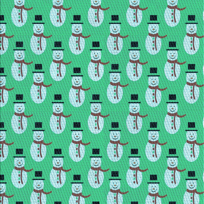 Patterned Mint Green Rug, pat716lblu