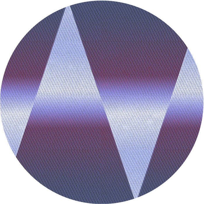 Square Patterned Purple Mimosa Purple Rug, pat719blu