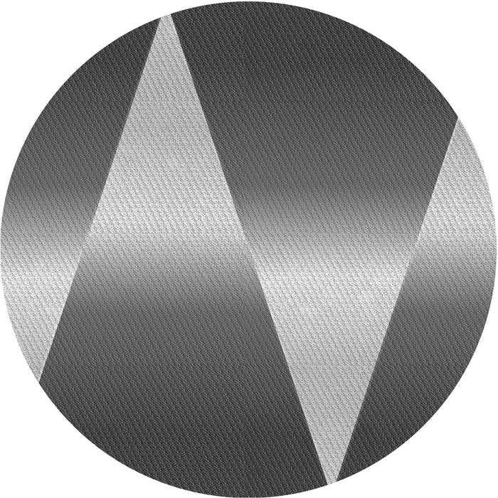 Square Machine Washable Transitional Dark Gray Rug in a Living Room, wshpat719gry