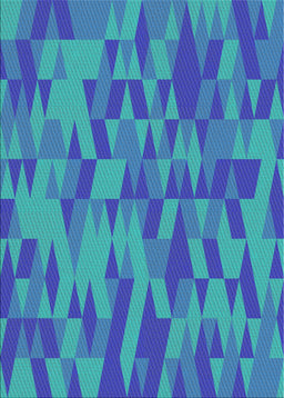 Machine Washable Transitional Bright Turquoise Blue Rug, wshpat71