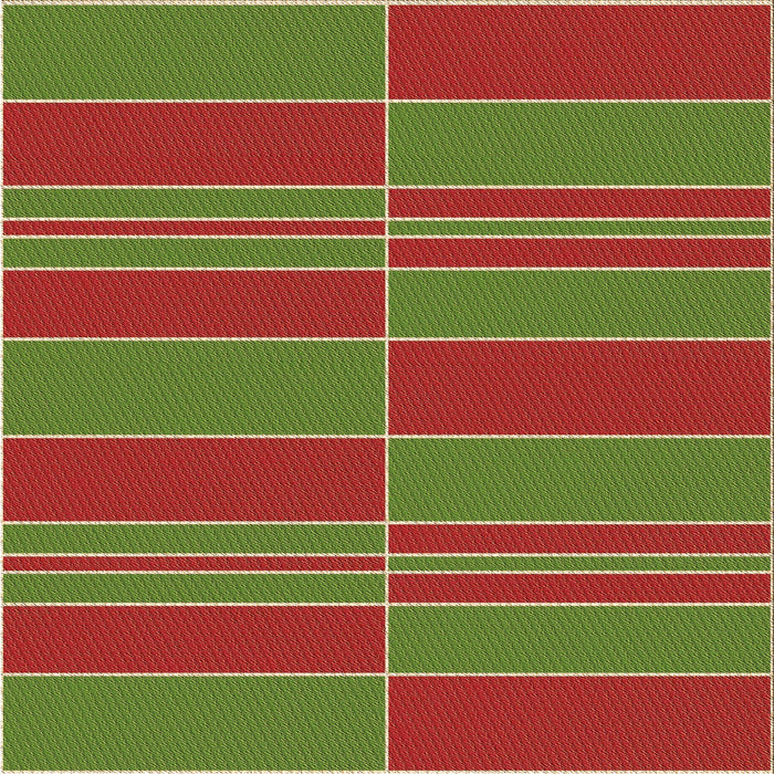 Round Patterned Green Rug, pat720brn