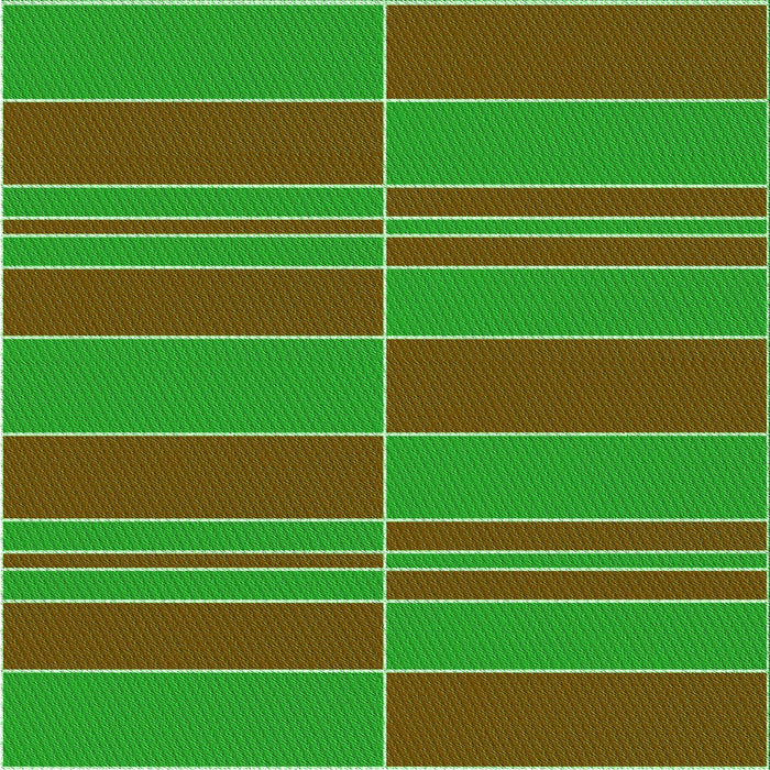 Round Machine Washable Transitional Dark Bronze Brown Rug, wshpat720grn