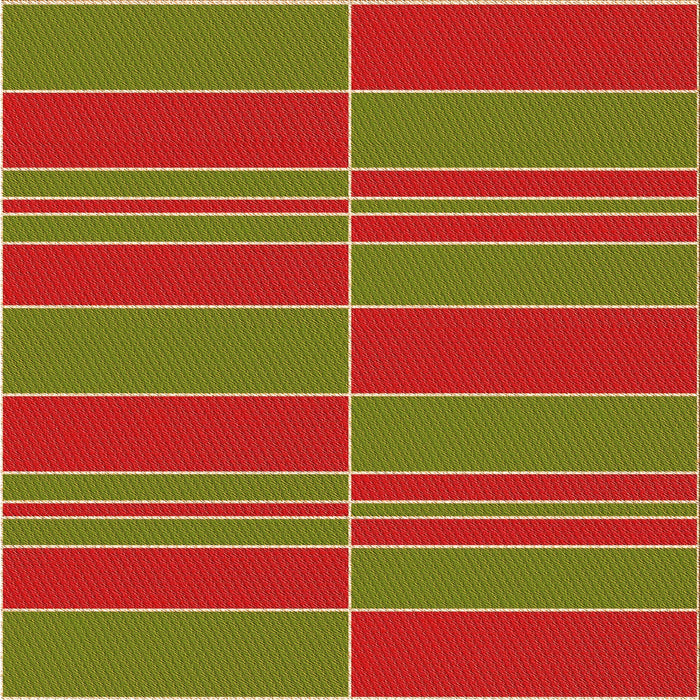 Round Patterned Dark Yellow Green Rug, pat720org