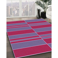 Patterned Medium Purple Rug, pat720pur