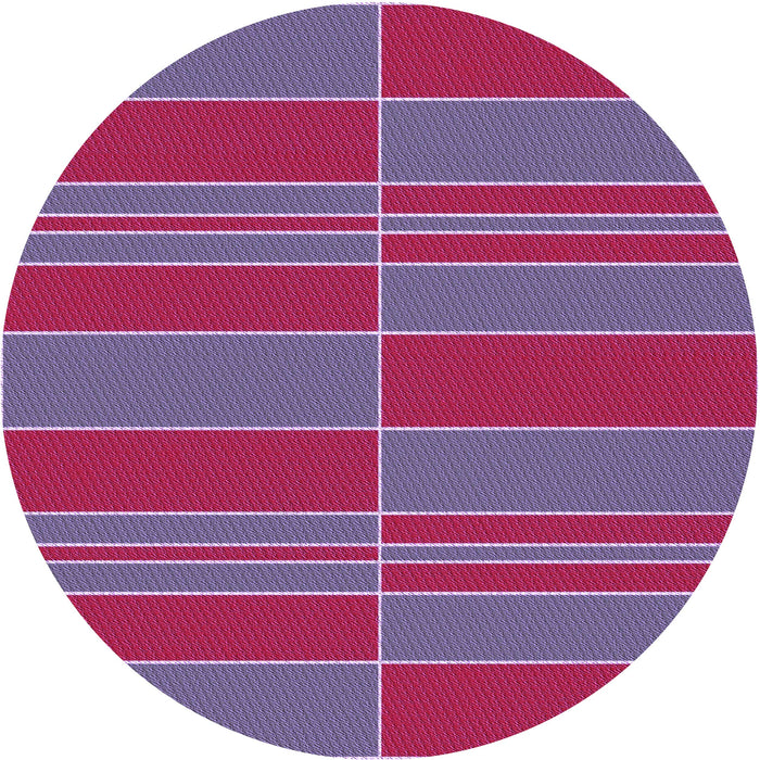 Square Machine Washable Transitional Medium Purple Rug in a Living Room, wshpat720pur