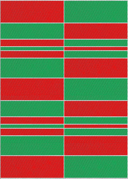 Machine Washable Transitional Red Rug, wshpat720