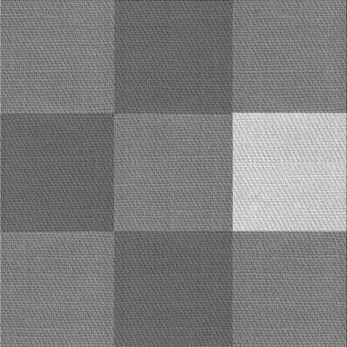 Round Patterned Carbon Gray Rug, pat722gry