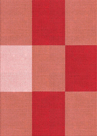 Machine Washable Transitional Red Rug, wshpat722rd