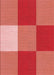 Patterned Red Rug, pat722rd