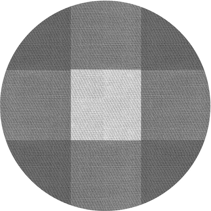 Square Machine Washable Transitional Grey Gray Rug in a Living Room, wshpat723gry
