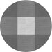 Square Machine Washable Transitional Grey Gray Rug in a Living Room, wshpat723gry