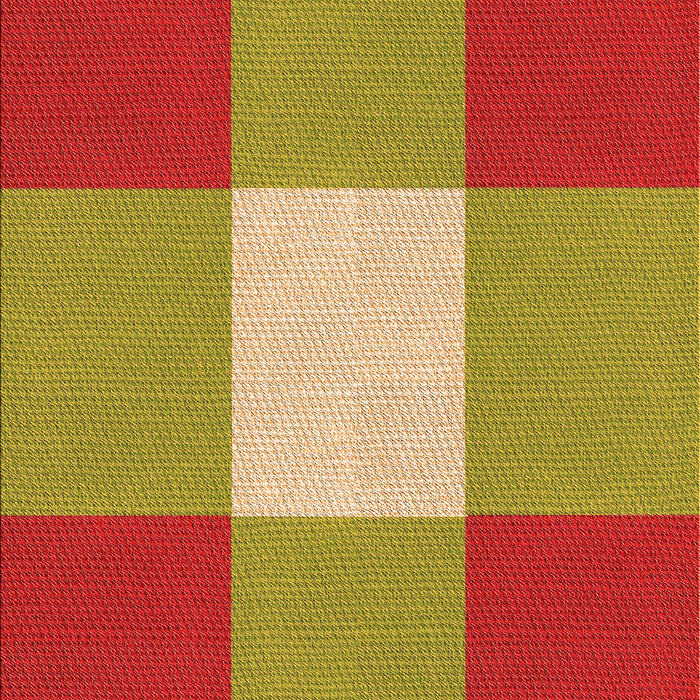 Patterned Orange Gold Rug, pat723org