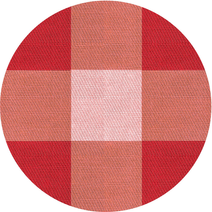 Square Machine Washable Transitional Red Rug in a Living Room, wshpat723rd