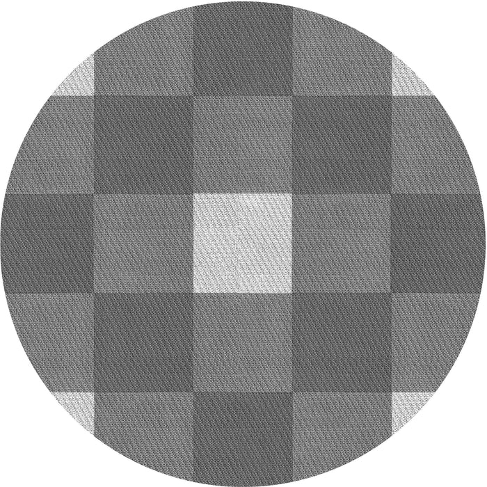 Square Machine Washable Transitional Ash Gray Rug in a Living Room, wshpat724gry