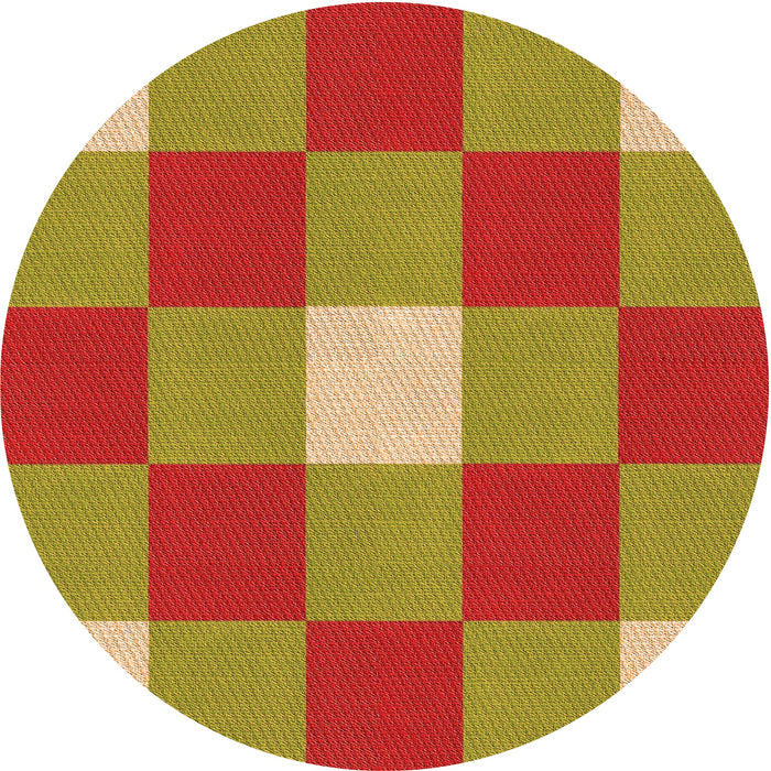 Square Machine Washable Transitional Red Rug in a Living Room, wshpat724org