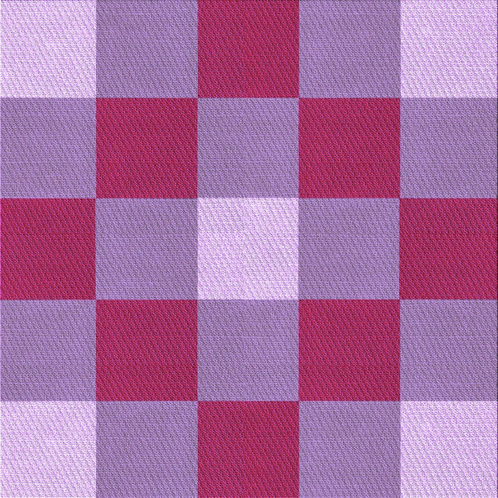 Round Patterned Medium Violet Red Pink Rug, pat724pur